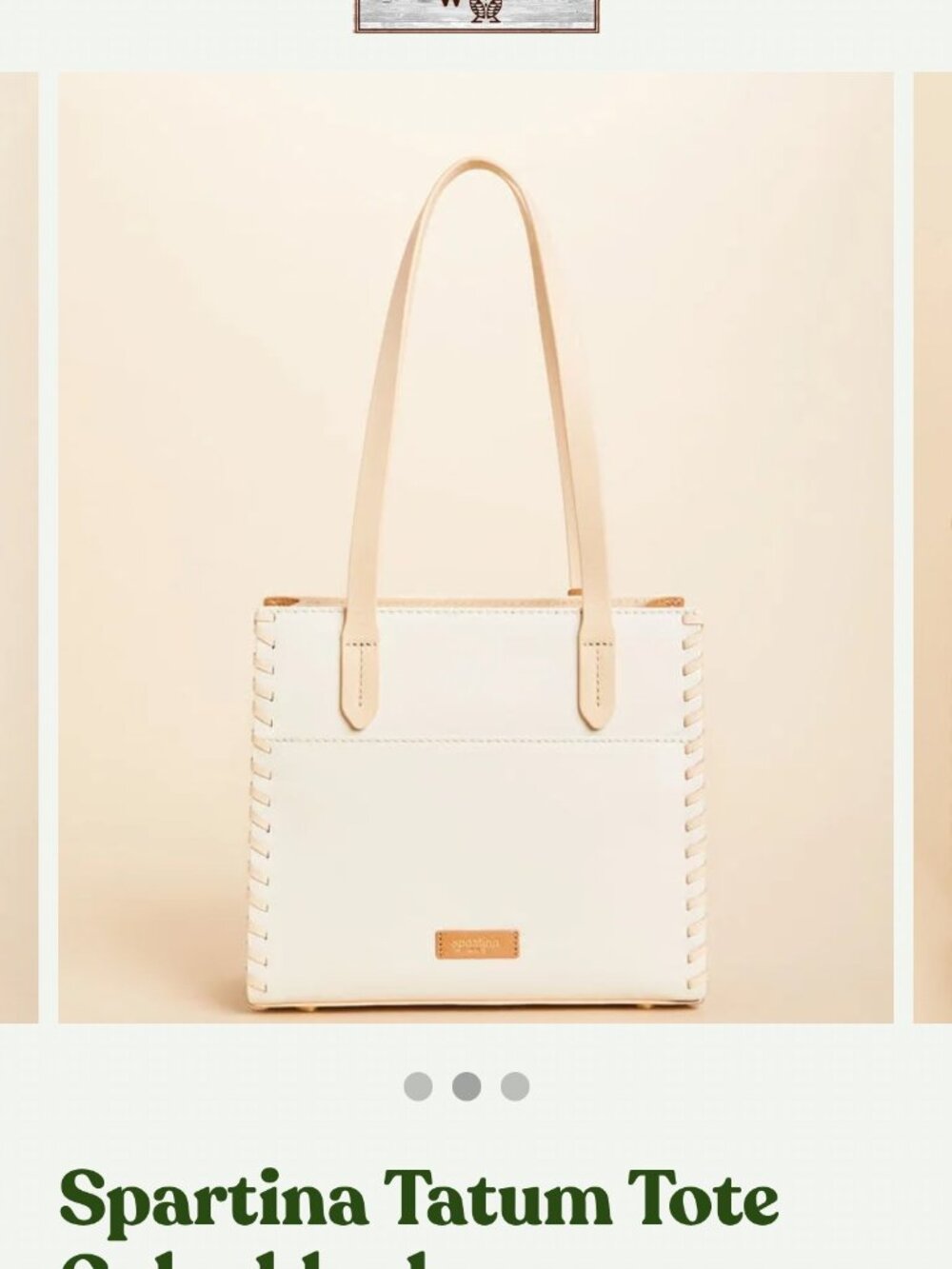 NWT Spartina Tatum Tote
